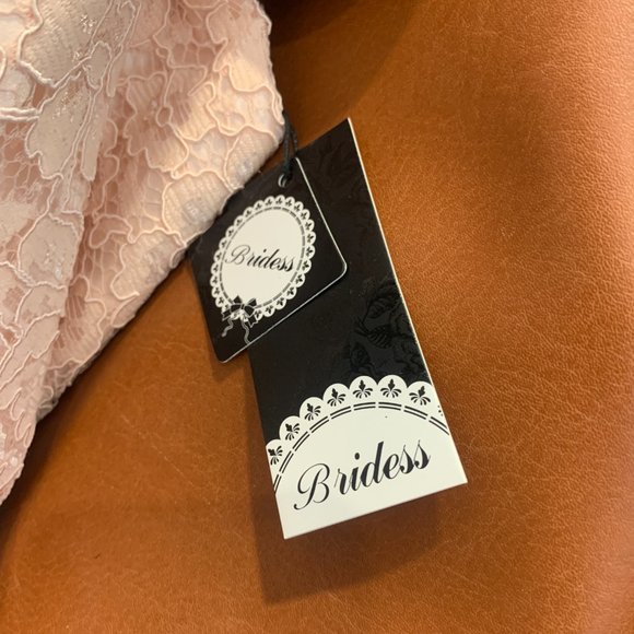 TBDress Halter Sashes Lace Bridesmaid Jumpsuit - Picture 15 of 16